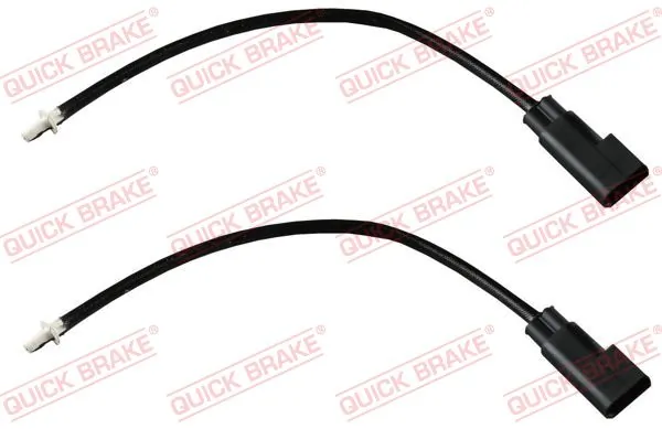 Warning Contact, brake pad wear